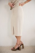 Spódnica Model M429 Lurex/Len - La Aurora La Aurora Spódnica Model M429 Lurex/Len - La Aurora La Aurora