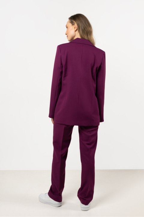 Spodnie Damskie Model A713 Plum - awama Awama Spodnie Damskie Model A713 Plum - awama Awama