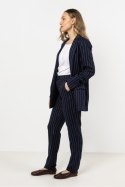 Spodnie Damskie Model A726 Navy - awama Awama Spodnie Damskie Model A726 Navy - awama Awama