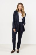 Spodnie Damskie Model A726 Navy - awama Awama Spodnie Damskie Model A726 Navy - awama Awama