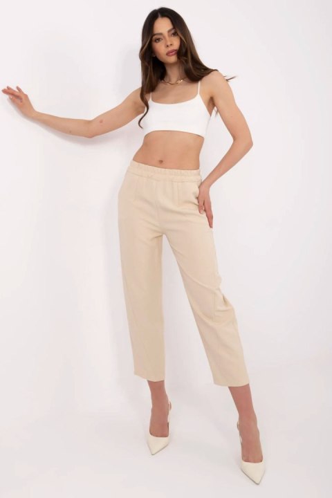 Spodnie Damskie Model TW-SP-BI-2171.68 Beige - Och Bella Och Bella Spodnie Damskie Model TW-SP-BI-2171.68 Beige - Och Bella Och Bella