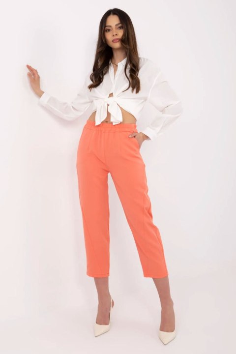 Spodnie Damskie Model TW-SP-BI-2171.68 Orange - Och Bella Och Bella Spodnie Damskie Model TW-SP-BI-2171.68 Orange - Och Bella Och Bella