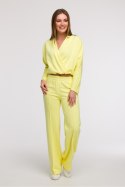 Spodnie Dresowe Model B296 Cytryna - BeWear BeWear Spodnie Dresowe Model B296 Cytryna - BeWear BeWear
