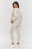 Spodnie Komplet Model A1 Light Beige - Makadamia Makadamia Spodnie Komplet Model A1 Light Beige - Makadamia Makadamia