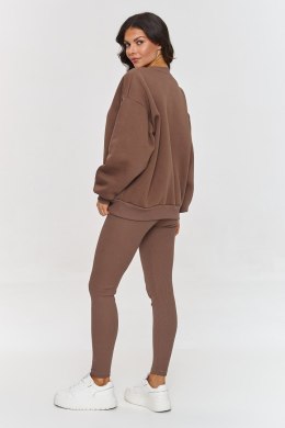 Spodnie Komplet Model A1 Mocca - Makadamia Makadamia