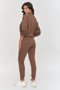 Spodnie Komplet Model A11 Mocca - Makadamia Makadamia Spodnie Komplet Model A11 Mocca - Makadamia Makadamia