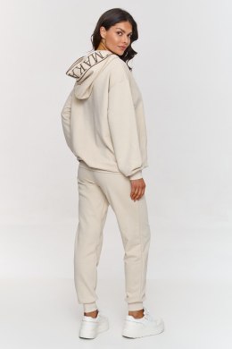 Spodnie Komplet Model A4 Light Beige - Makadamia Makadamia