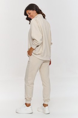 Spodnie Komplet Model A5 Light Beige - Makadamia Makadamia
