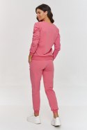 Spodnie Komplet Model M868 Baby Pink - Makadamia Makadamia Spodnie Komplet Model M868 Baby Pink - Makadamia Makadamia