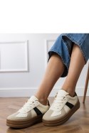 Buty Sportowe Model Serila X3032 Beige - PRIMO PRIMO