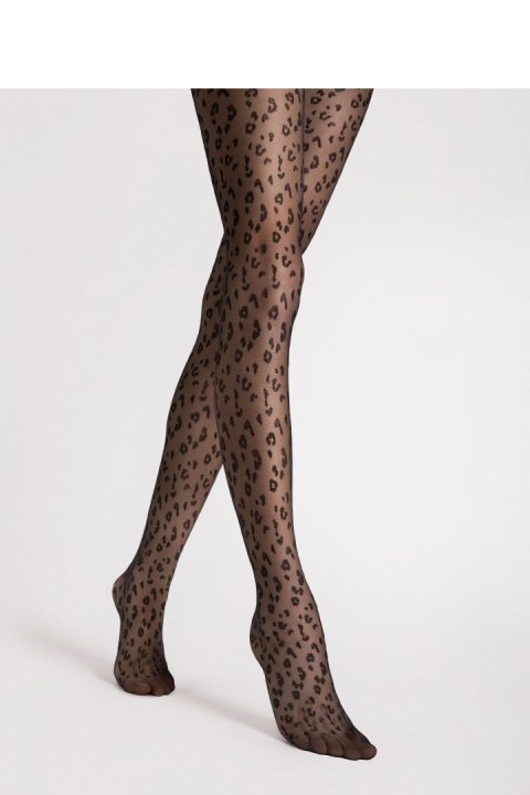 Rajstopy Model Jungle 20 Den Black - Fiore Fiore Rajstopy Model Jungle 20 Den Black - Fiore Fiore