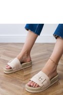 Sandał Klapki Model Lunda LOLO28 Beige - PRIMO PRIMO