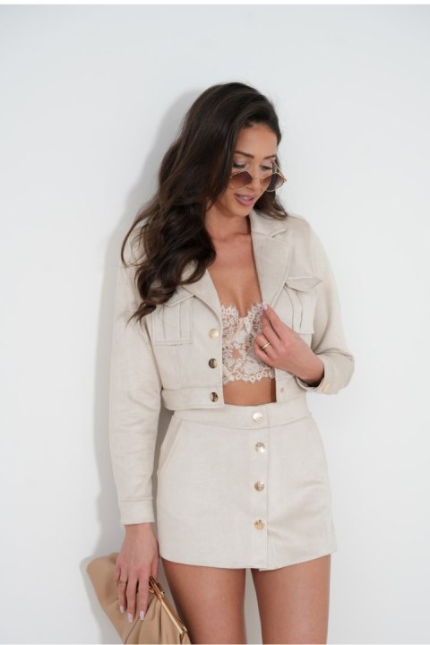 Spódnica Komplet Model Bliss 239770001 Light Beige - LaBalancia LaBalancia Spódnica Komplet Model Bliss 239770001 Light Beige - LaBalancia LaBalancia