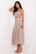 Spódnica Model D73761M50187B Dark Beige - Sublevel Sublevel Spódnica Model D73761M50187B Dark Beige - Sublevel Sublevel