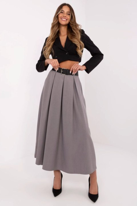 Spódnica Model MI-SD-88653.89 Grey - Italy Moda Italy Moda Spódnica Model MI-SD-88653.89 Grey - Italy Moda Italy Moda