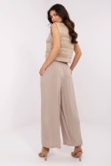 Spodnie Damskie Model D73761M62237B Dark Beige - Sublevel Sublevel Spodnie Damskie Model D73761M62237B Dark Beige - Sublevel Sublevel
