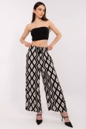 Spodnie Damskie Model D73771M62237H Black - Sublevel Sublevel Spodnie Damskie Model D73771M62237H Black - Sublevel Sublevel