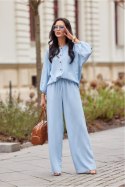 Spodnie Damskie Model Emmy SPD0041 J08 Blue - Roco Fashion Roco Fashion Spodnie Damskie Model Emmy SPD0041 J08 Blue - Roco Fashion Roco Fashion