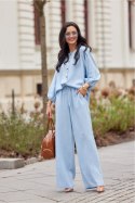 Spodnie Damskie Model Emmy SPD0041 J08 Blue - Roco Fashion Roco Fashion Spodnie Damskie Model Emmy SPD0041 J08 Blue - Roco Fashion Roco Fashion