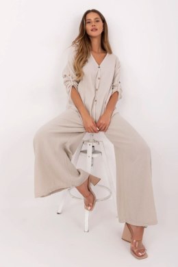 Spodnie Damskie Model MI-SP-2563.84 Beige - Italy Moda Italy Moda