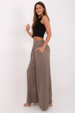 Spodnie Damskie Model MI-SP-2563.84 Brown - Italy Moda Italy Moda