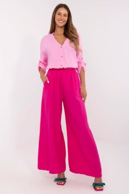 Spodnie Damskie Model MI-SP-2563.84 Fuksja - Italy Moda Italy Moda