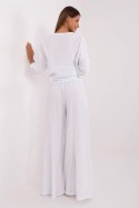 Spodnie Damskie Model MI-SP-2563.84 White - Italy Moda Italy Moda Spodnie Damskie Model MI-SP-2563.84 White - Italy Moda Italy Moda
