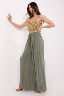 Spodnie Damskie Model MI-SP-25734.78 Khaki - Italy Moda Italy Moda Spodnie Damskie Model MI-SP-25734.78 Khaki - Italy Moda Italy Moda