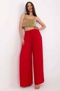 Spodnie Damskie Model MI-SP-25734.78 Red - Italy Moda Italy Moda Spodnie Damskie Model MI-SP-25734.78 Red - Italy Moda Italy Moda