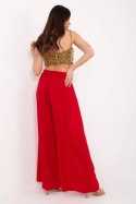 Spodnie Damskie Model MI-SP-25734.78 Red - Italy Moda Italy Moda Spodnie Damskie Model MI-SP-25734.78 Red - Italy Moda Italy Moda