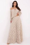 Spodnie Damskie Model MI-SP-88501.81 Beige - Italy Moda Italy Moda Spodnie Damskie Model MI-SP-88501.81 Beige - Italy Moda Italy Moda
