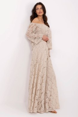 Spodnie Damskie Model MI-SP-88501.81 Beige - Italy Moda Italy Moda