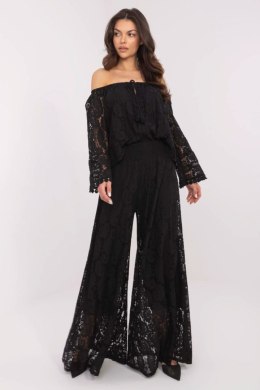 Spodnie Damskie Model MI-SP-88501.81 Black - Italy Moda Italy Moda
