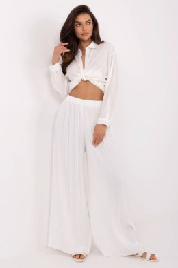 Spodnie Damskie Model MI-SP-A2432.71 White - Italy Moda Italy Moda