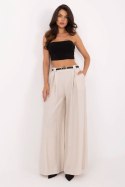 Spodnie Damskie Model MI-SP-A2476.95 Beige - Italy Moda Italy Moda Spodnie Damskie Model MI-SP-A2476.95 Beige - Italy Moda Italy Moda