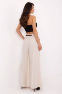 Spodnie Damskie Model MI-SP-A2476.95 Beige - Italy Moda Italy Moda Spodnie Damskie Model MI-SP-A2476.95 Beige - Italy Moda Italy Moda