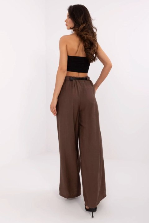 Spodnie Damskie Model MI-SP-A2476.95 Brown - Italy Moda Italy Moda Spodnie Damskie Model MI-SP-A2476.95 Brown - Italy Moda Italy Moda