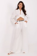 Spodnie Damskie Model MI-SP-A2476.95 White - Italy Moda Italy Moda Spodnie Damskie Model MI-SP-A2476.95 White - Italy Moda Italy Moda