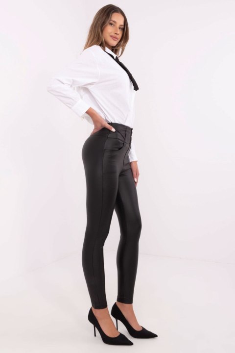 Spodnie Damskie Model NM-SP-AM-0103.50 Black - NM NM Spodnie Damskie Model NM-SP-AM-0103.50 Black - NM NM