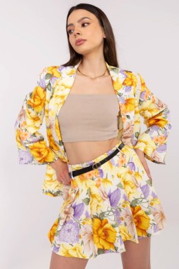 Spodnie Komplet Model DHJ-KMPL-A9061.67 Yellow - Italy Moda Italy Moda