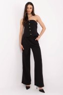 Spodnie Komplet Model MI-KMPL-A2349.75 Black - Italy Moda Italy Moda Spodnie Komplet Model MI-KMPL-A2349.75 Black - Italy Moda Italy Moda