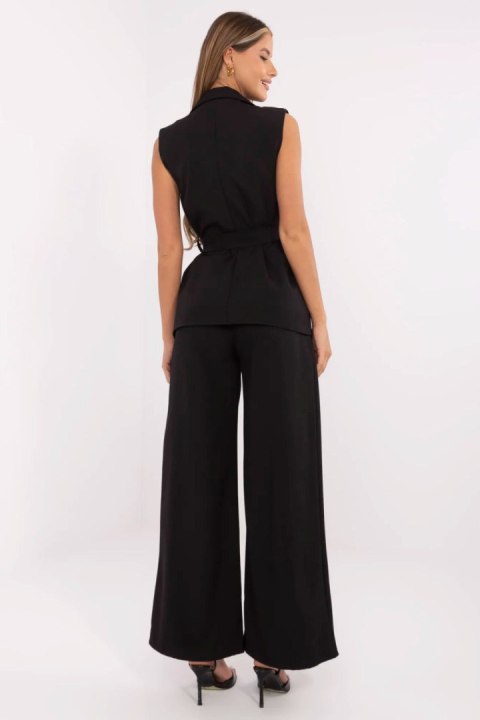 Spodnie Komplet Model MI-KMPL-C296.87 Black - Italy Moda Italy Moda Spodnie Komplet Model MI-KMPL-C296.87 Black - Italy Moda Italy Moda