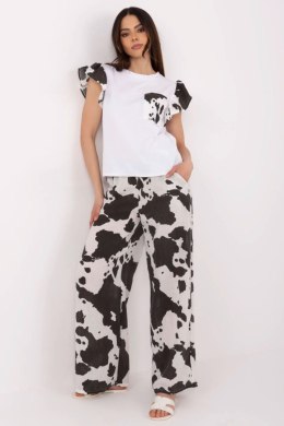 Spodnie Komplet Model MI-KMPL-M58091.88 Black/White - Italy Moda Italy Moda