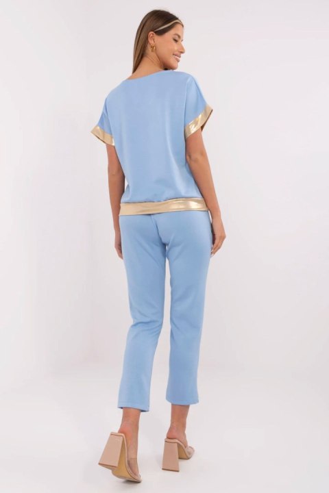 Spodnie Komplet Model MI-KMPL-M6196.28 Blue - Italy Moda Italy Moda Spodnie Komplet Model MI-KMPL-M6196.28 Blue - Italy Moda Italy Moda