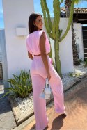 Spodnie Komplet Model Nicol 261795321 Pink - LaBalancia LaBalancia Spodnie Komplet Model Nicol 261795321 Pink - LaBalancia LaBalancia