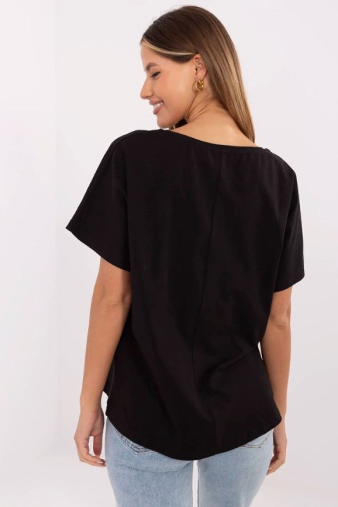 T-shirt Damski Model CLM-TS-0023.94 Black - Factory Price Factory Price T-shirt Damski Model CLM-TS-0023.94 Black - Factory Price Factory Price