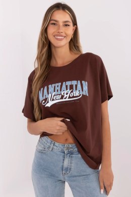 Tshirt Damski Model CLM-TS-0023.94 Brown - Factory Price Factory Price
