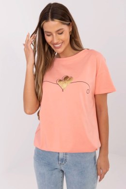 Tshirt Damski Model CLM-TS-1017.03 Coral - Factory Price Factory Price