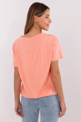 Tshirt Damski Model CLM-TS-1017.03 Coral - Factory Price Factory Price
