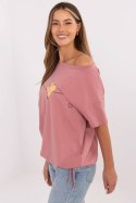 Tshirt Damski Model CLM-TS-1017.03 Dark Pink - Factory Price Factory Price Tshirt Damski Model CLM-TS-1017.03 Dark Pink - Factory Price Factory Price